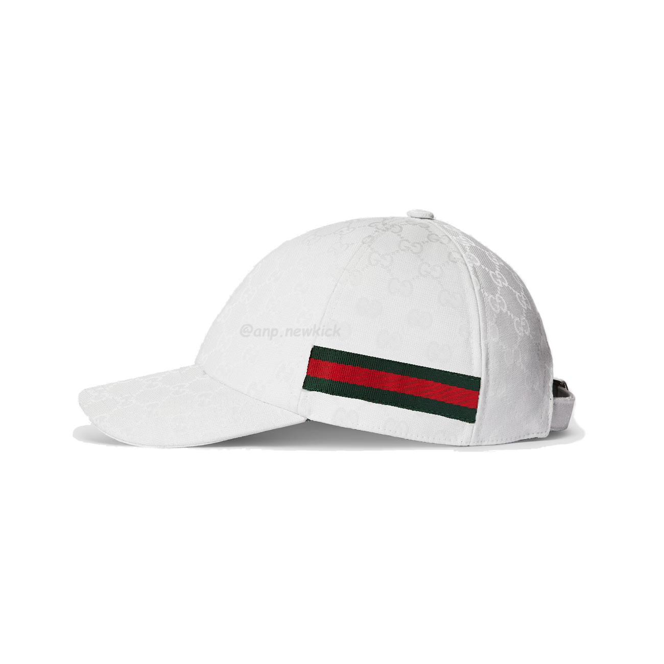 Gucci Gg Canvas Baseball Hat With Web (9) - www.newkick.vip